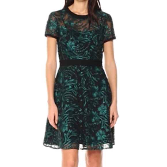 RACHEL Rachel Roy Dresses & Skirts - Rachel Roy Fit and Flare Corded Lace Dress